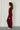 FM pointelle pajama pants - cranberry red
