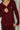 FM pointelle pajama shirt - cranberry red
