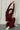 FM pointelle pajama shirt - cranberry red
