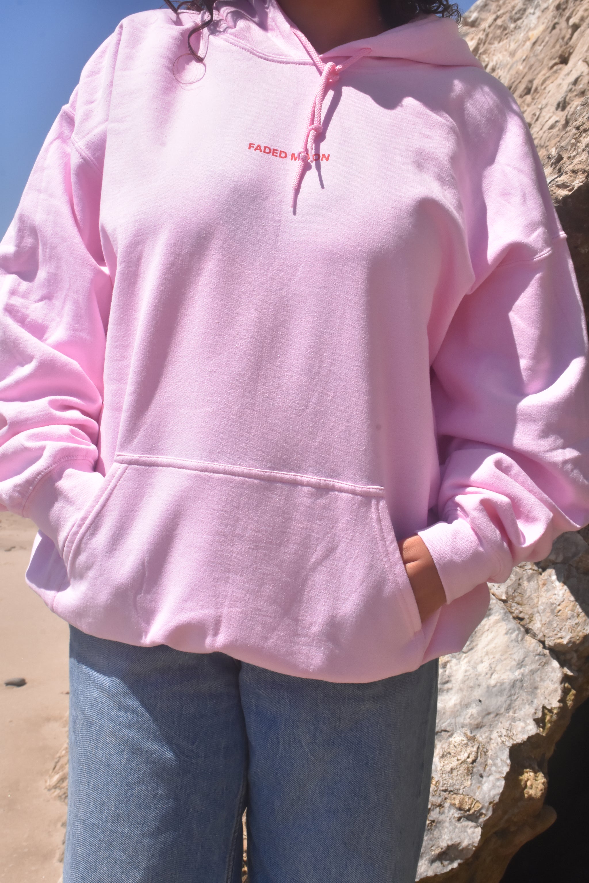 パーカー・フーディ EDFU Faded Pink Gimp Hoody TOP122-526-Hoodie-