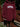 faded moon hoodie - pomegranate