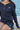 FM pointelle pajama shorts - navy blue