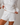FM pointelle pajama shorts - white & sky blue