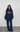 the varsity track pants – navy blue